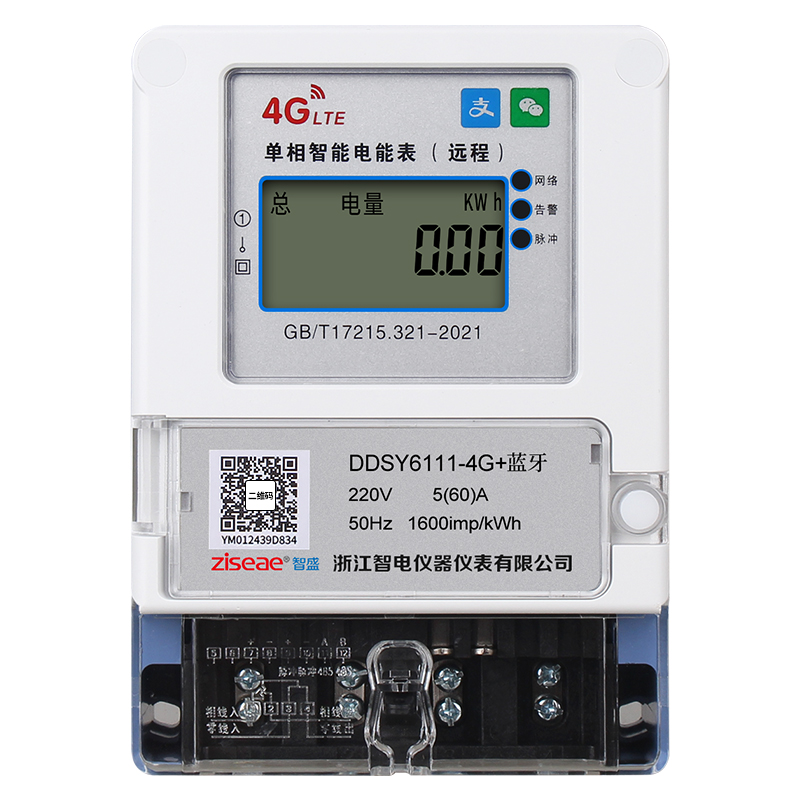 單相遠(yuǎn)程智能電表4G+藍(lán)牙